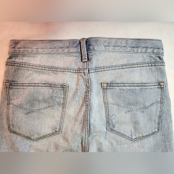 Gap patched distressed 1969 sexy boyfriend‎  sz 26 - Picture 8 of 9